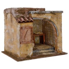 Carpenter's workshop cm 24x18x20.5 h for statues cm 12 2