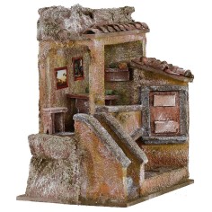 Bottega da sarta cm 19,5x14,5x23,5 h per statue cm 10 2