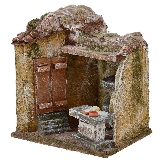 Tienda del panadero cm 11,5x9x13 h. para estatuas 6