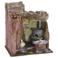 Tienda del panadero de 24x17,5x27,5 cm de altura para estatuas