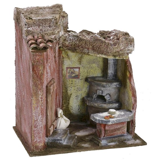 Tienda del panadero de 24x17,5x27,5 cm de altura para estatuas