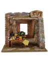 Orchard shop by presepe cm 19,5x14, 5x19 for statues 10 cm