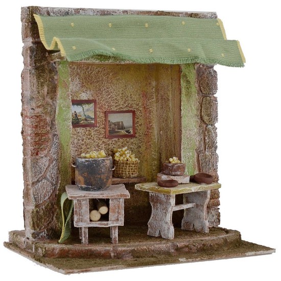 Workshop of the maccaronaro cm 19,5x14,5x21 h for statues cm 10