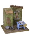 Tienda del pescadero cm 11,5x9x10,5 h para estatuas de 6 cm