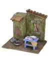 Tienda del pescadero cm 11,5x9x10,5 h para estatuas de 6 cm