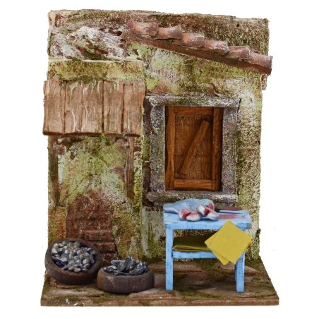 Tienda del pescadero cm 14,5x12x17 h. 
