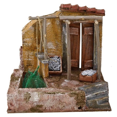 Tienda para cría de peces de 11,5x9x11 cm de alto para estatuas