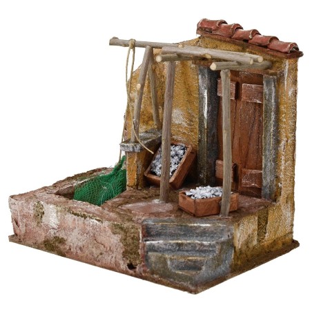 Tienda para cría de peces de 11,5x9x11 cm de alto para estatuas