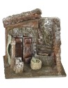 Patio con lavadero y arco de 11,5x9x11 cm de altura para