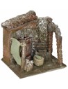 Patio con lavadero y arco de 11,5x9x11 cm de altura para