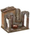 Patio con lavadero y arco de 19,5x14,5x17 cm de altura para