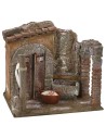 Courtyard with wash-house and arch 19.5x14.5x17 cm h for
