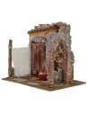 Courtyard with washhouse and arch cm 24x17.5x21 h for statues
