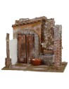Courtyard with washhouse and arch cm 24x17.5x21 h for statues