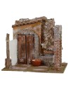 Patio con lavadero y arco cm 24x17,5x21 h para estatuas cm 12