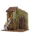 Fachada con granero y vivienda anexa de 19,5x15x21,5 cm de