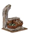 Frutero con arco de 10x8x12 cm de altura para estatuas de 10 cm.