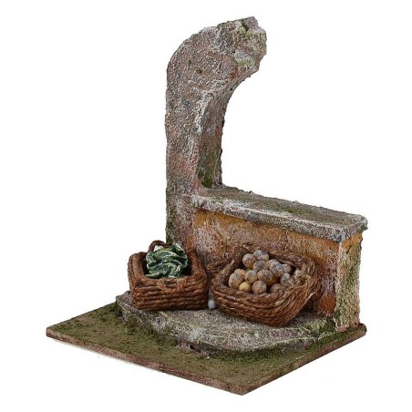 Orchard it with rotating cm 12X10X15 h. for statues 12 cm