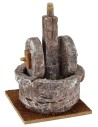 Molino de aceite para belén de 10x9x14 cm de altura para