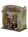 Ostería de 13x8,5x12,8 cm de altura para estatuas de 6 cm.