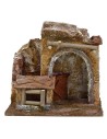 Vendedor de aves para belén de 11,5x9x11 cm de altura, para