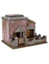 Porcilaia per presepe cm 20x14,5x13 h. 