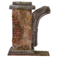 Rudere cm 13x5x16,5 h per statue 10 cm Mondo Presepi 2