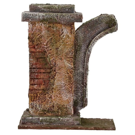 Rudere cm 13x5x16,5 h per statue 10 cm Mondo Presepi