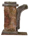 Rudere cm 13x5x16,5 h per statue 10 cm Mondo Presepi
