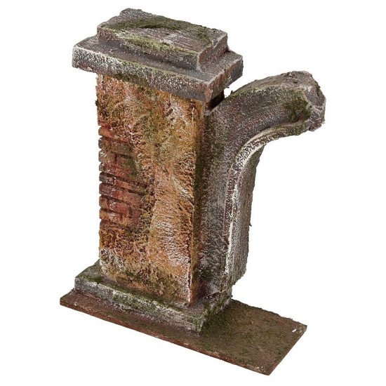 Rudere cm 13x5x16,5 h per statue 10 cm Mondo Presepi