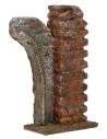 Rudere con arco cm 5,5x3x10 h. per statue 4-6 cm Mondo Presepi