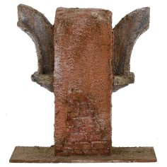 Ruina de arcos de 16x5x16,5 cm de altura para estatuas de 10 cm