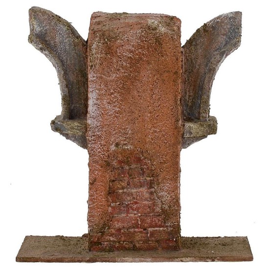 Ruina de arcos de 16x5x16,5 cm de altura para estatuas de 10 cm