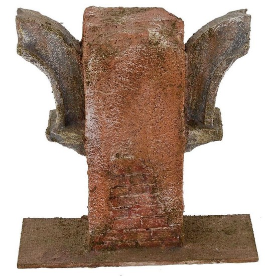 Ruina de arcos de 16x5x16,5 cm de altura para estatuas de 10 cm