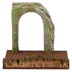 Strada componibile con arco cm 17,5x12x15 h Mondo Presepi 2