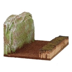 Strada per presepe componibile cm 14,5x10x8 h. Mondo Presepi