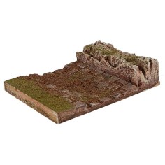 Strada per presepe componibile cm 18x14x4 h. Mondo Presepi 2