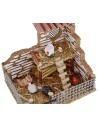 Pollaio con galline cm 11,8x9,4x9,7 h Mondo Presepi