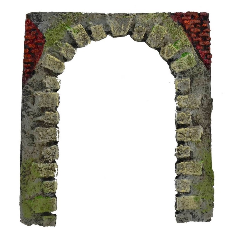 Arco Romanico in resina cm 14x15 h. Mondo Presepi