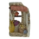 Greengrocer\'s shop in resin cm 7,5x5x12,4 h.