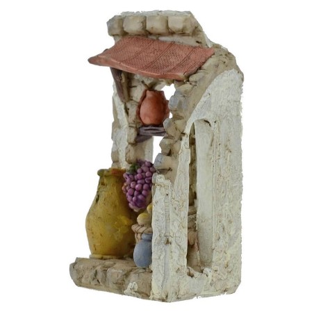 Tienda del frutero en resina cm 7,5x5x12,4