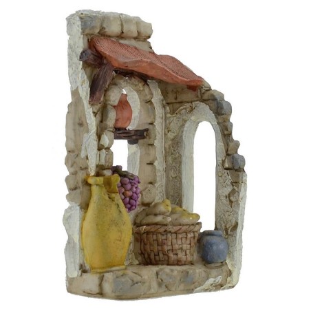 Tienda del frutero en resina cm 7,5x5x12,4