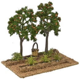 Frutteto di arance cm 14x9x12,5 h per statue da 8-10 cm