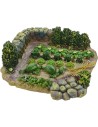 Orto in resina cm 9,5x9x3 h. Mondo Presepi