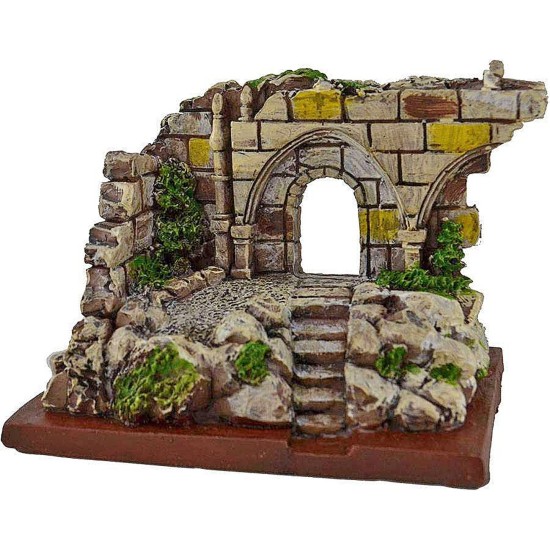 Ruina de piedras de 10,5x8x8 cm h. Mundo Pesebres