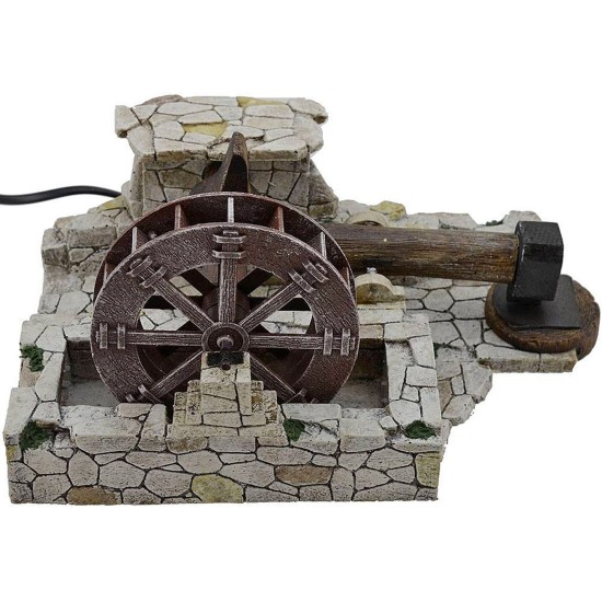 Maglio in movimento con mulino funzionante Mondo Presepi