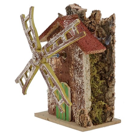Molino de viento funcional cm 10x6x15 h.