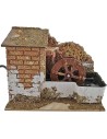 Molino pesebre de agua de 20x14x15 cm de altura. Mondo Presepi