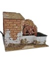 Molino pesebre de agua de 20x14x15 cm de altura. Mondo Presepi