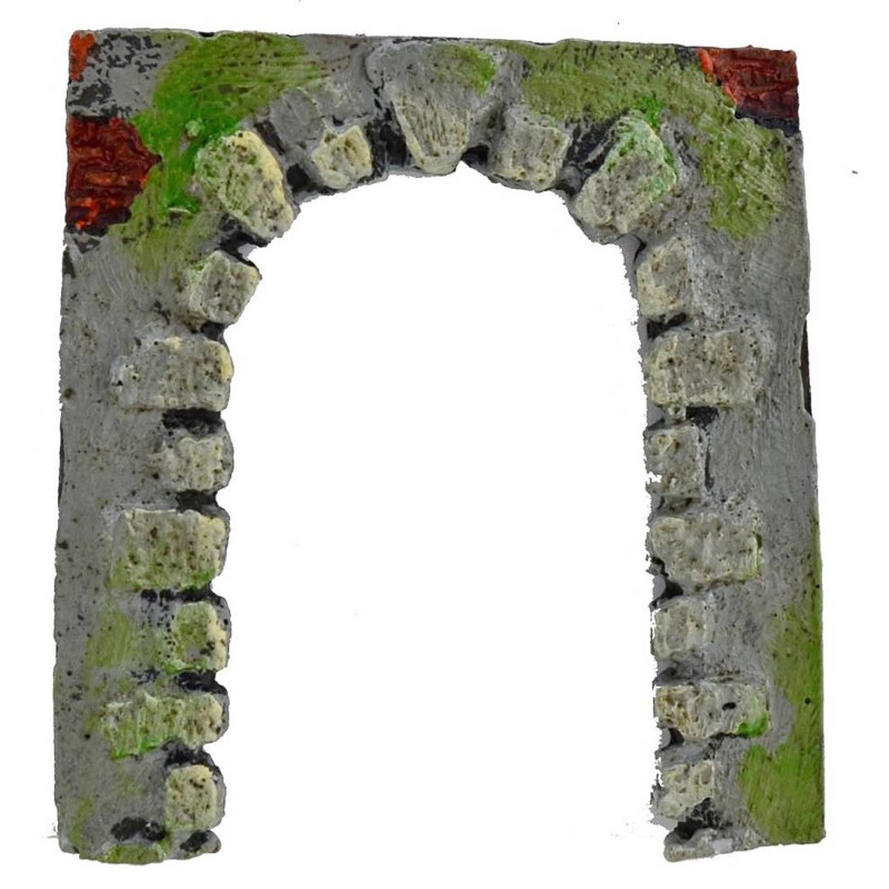 Arco Romanico in resina h. 10,7 cm Mondo Presepi